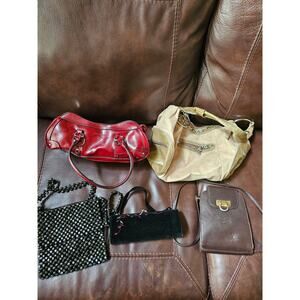 Lot of 5 Retro Purses